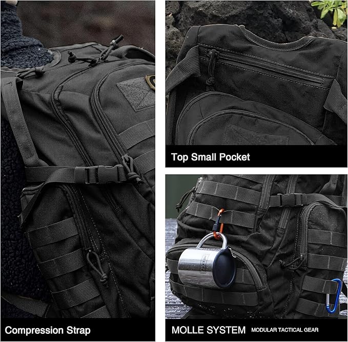 Mardingtop 25L Tactical Backpacks Molle Hiking daypacks - Image 3