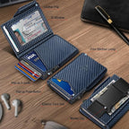BULLIANT Men Wallet Gift Boxed, Slim Front Pocket Wallet Money Clip Card Holder - Image 2