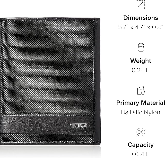TUMI Men's Alpha Passport Case - Image 8