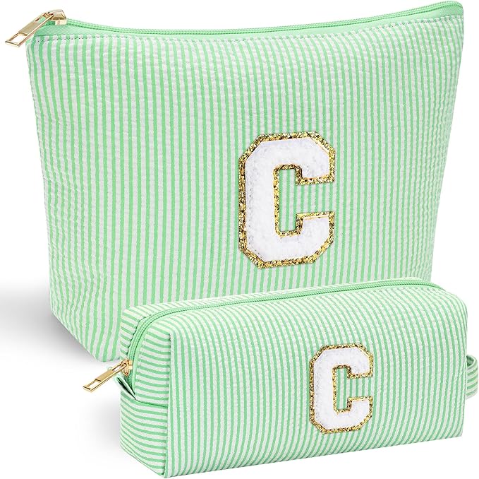YOOLIFE Initial Makeup Bag C by YOOLIFE