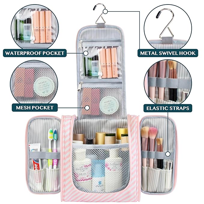 PAVILIA Toiletry Bag Travel Bag - Image 9