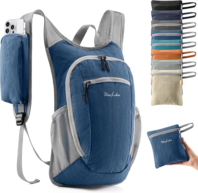 10L Small Hiking Backpack Travel Daypack Lightweight Packable Back Pack by Uselike