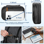 Electronics Organizer, Travel Cord Organizer Pouch, Portable Cable Organizer - Image 2