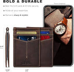 SERMAN BRANDS RFID Blocking Wallet Slim Bifold - Image 3