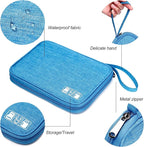 SELLYFELLY Travel Electronics Organizer Portable Cable Organizer Bag - Image 4