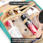 Travel Hanging Toiletry Bag for Women, - Image 4