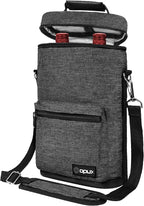 Opux 2 Bottle Wine Tote Carrier, Insulated Cooler Bag by OPUX