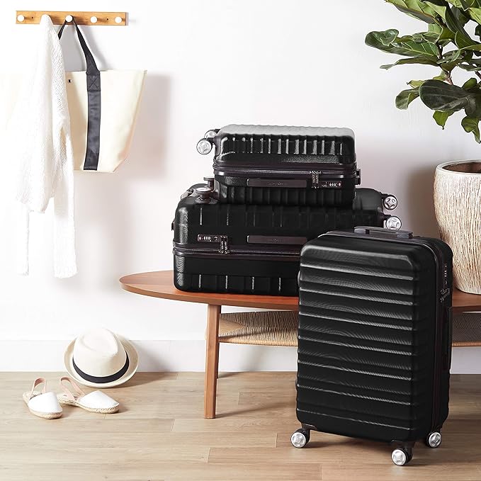 Amazon Basics 2 Piece Set With TSA Locks, Hardshell Suitcases With Four - Image 7