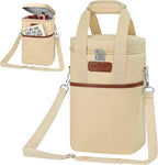 Opux 4 Bottle Insulated Wine Cooler Bag - Image 8