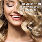 Conair Hot Rollers for Long, Medium & Short Hair, 12 Ceramic Flocked 1½-Inch and 1¾-Inch Heated Hair Rollers with Clips, Hot Curlers for Women, Volume & Curls, Amazon Exclusive