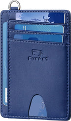 FurArt Slim Minimalist Wallet, Front Pocket Wallets, RFID Blocking, Credit Card by FurArt