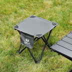 Opliy Camping Stool, Folding Small Chair Portable Camp Stool - Image 2
