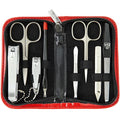 3 Swords Germany – brand quality 8 piece manicure pedicure grooming kit set by 3+Swords+Germany