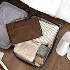 PAVILIA Hanging Toiletry Bag Men Women, Travel Kit Foldable Large Toiletries - Image 7