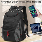 Boavan Laptop Backpack for men, 17.3 inch Laptop Bag - Image 7