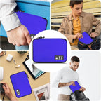 Electronics Organizer, Travel Cord Organizer Pouch, Portable Cable Organizer - Image 6