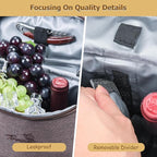 Tirrinia 2 Bottle Wine Gift Tote Carrier - Image 3