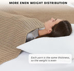 L'AGRATY Knitted Weighted Blanket - Image 6