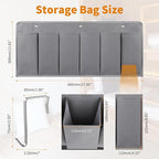 RV Shoe Pockets 6 Large Pockets Heavy Hanging Bedside Storage Organizer - Image 2