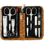 3 Swords Germany – brand quality 8 piece manicure pedicure grooming kit set by 3+Swords+Germany