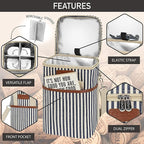 Opux 4 Bottle Insulated Wine Cooler Bag - Image 4