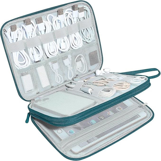CILLA Electronics Organizer Travel, Travel Cord Organizer Case, Compact by CILLA