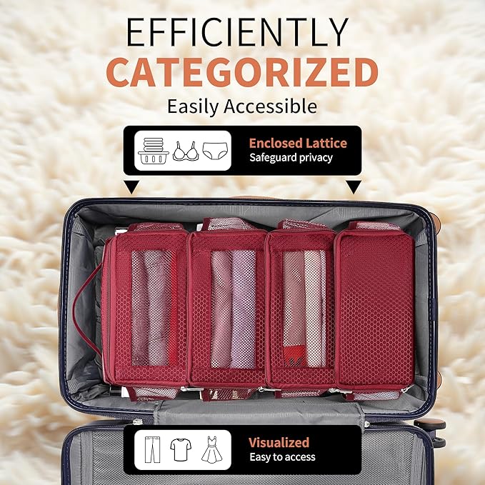 Suitcase Organizer Travel Bags Organizer - Image 3