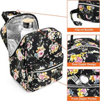 opux Lunch Box for Girls Boys Kids, Insulated Leakproof Lunch Bag, Reusable - Image 4