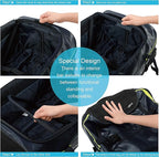 Gonex Rolling Duffle Bag with Wheels, 70L Water Repellent Wheeled Travel Duffel - Image 7