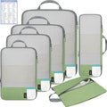 BAGAIL 6 Set/4 Set Lightweight Compression Packing Cubes by BAGAIL