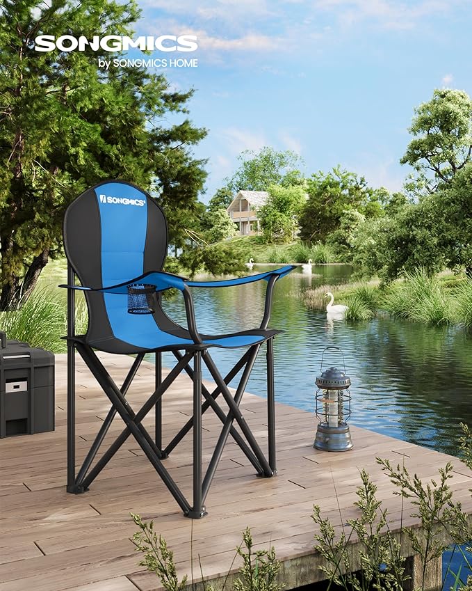 SONGMICS Folding Camping Chair, - Image 2