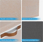Large Storage Bins with Lids, Foldable Fabric Storage Baskets with Lids - Image 4