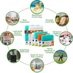 15 Ounce Dish washer safe, Reusable Zipper Storage Bags - Image 2