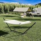 Double Hammock with Stand for 2 Persons Outdoor, Heavy Duty 450lb Capacity - Image 4