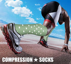 CHARMKING Compression Socks for Women & Men Circulation 15-20 mmHg is Best - Image 3