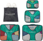 Travel Packing Cubes 5 pcs Luggage Organizer Set - Image 9