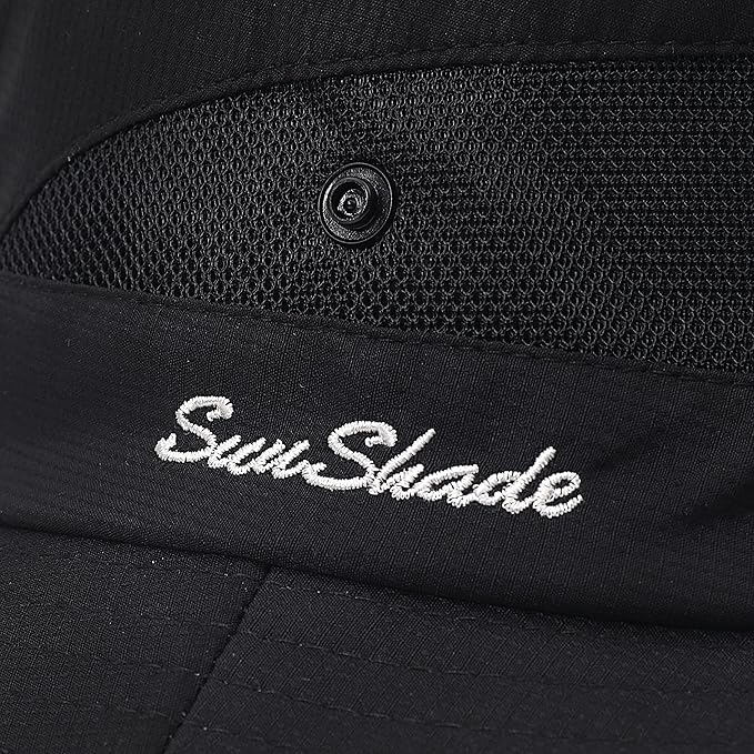Womens Summer Sun Hat Beach Hat Wide Brim Outdoor UV Protection Hat Foldable - Image 7