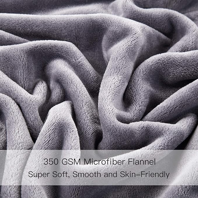 Surii Home Luxury Microfiber Flannel Blanket, Super Soft, and Breathable - Image 2