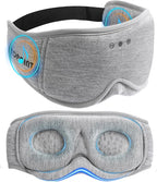 Sleep Mask with Headphones Bluetooth 5.4, TOPOINT 3D Eye Mask Blackout with by TOPOINT
