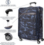 Travelpro Platinum Elite Softside Expandable Checked Luggage, 8 Wheel Spinner - Image 5