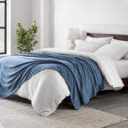 Bare Home Polar Fleece Blanket - Image 2