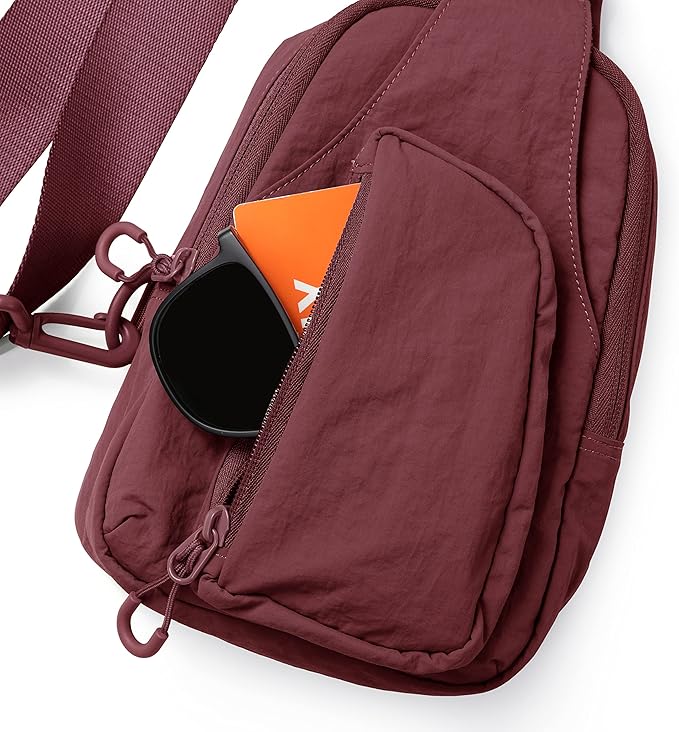 ODODOS Daily Sling Bag with Adjustable Straps Crossbody Chest Bag Lightweight - Image 4