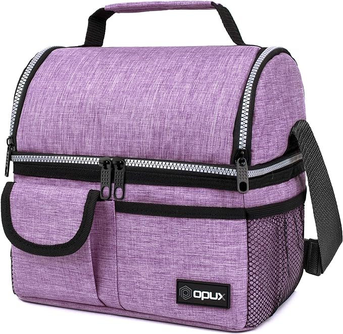 opux Lunch Bag Women Insulated, Adult Lunch Box Cooler, Lunch Box by OPUX