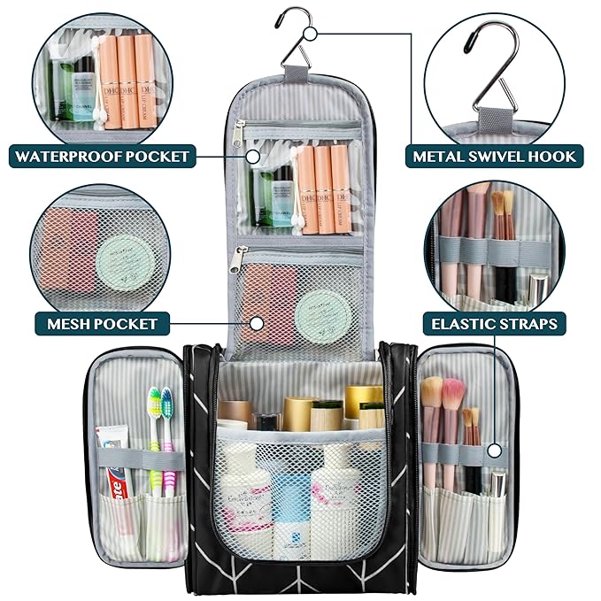PAVILIA Toiletry Bag Travel Bag - Image 2