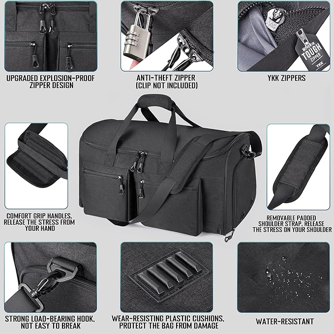 Convertible Garment Duffel Bag - Image 5