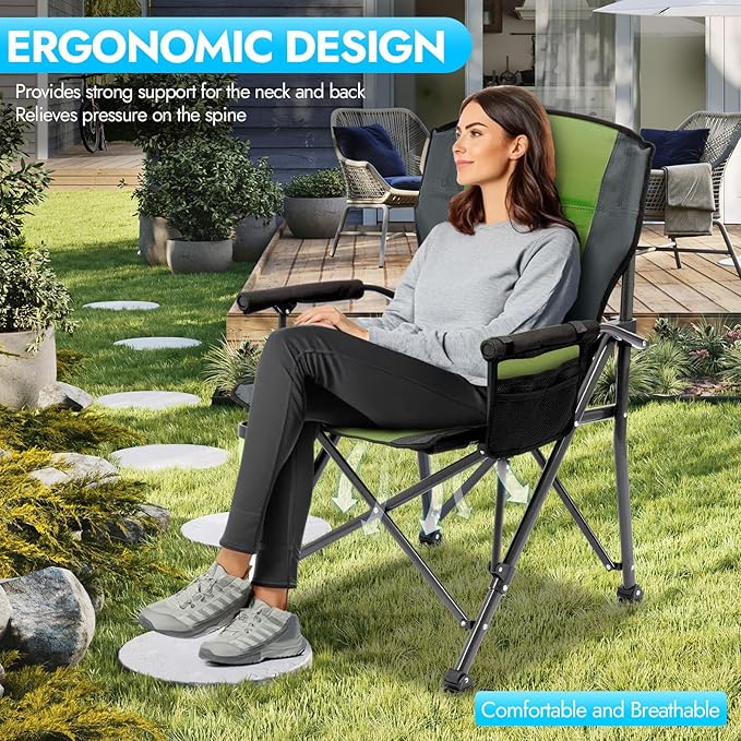 Oversized Folding Camping Chair - Image 6