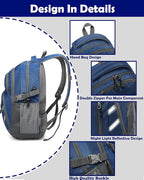 ProEtrade Backpack Bookbag for College Laptop Travel, Fit Laptop Up to 15.6 inch - Image 3
