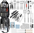35 Pcs Camping Kitchen Utensil Set Outdoor Kitchen Gear, Outdoor Cooking and by Prettyfine
