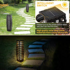 Solar Floor Lamp, Outdoor Floor Lamp Lanterns Outdoor Waterproof, Solar Powered - Image 2