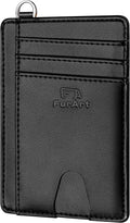 FurArt Slim Minimalist Wallet, Front Pocket Wallets, RFID Blocking, Credit Card by FurArt